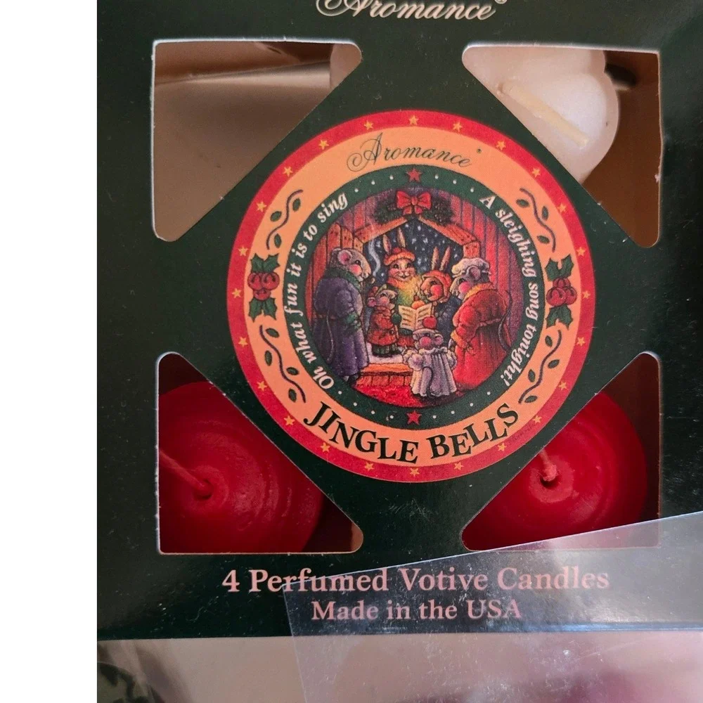 Holiday Candle Lot Wax Melts, Tea‎ Lights, & Votives - Balsam Pine Peppermint
